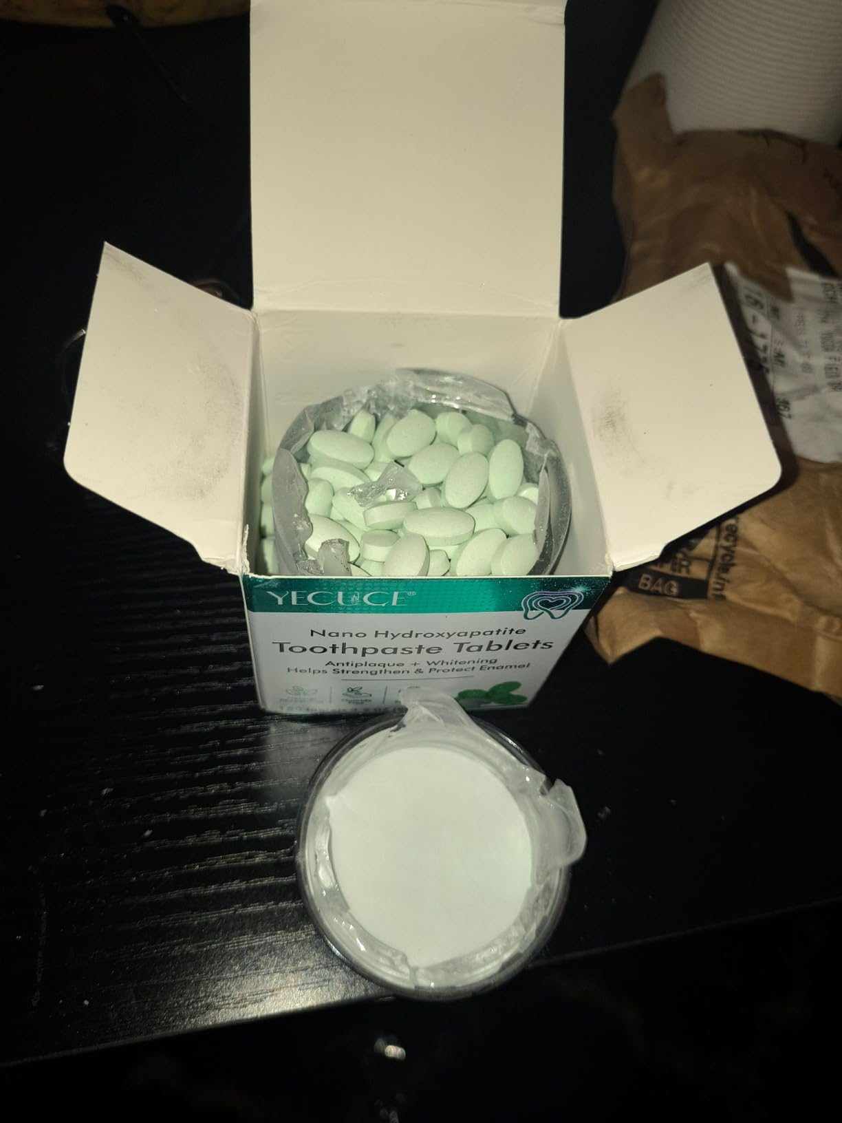 SilkGlow Smile™ — Tooth Armor Tablets | Nano Hydroxyapatite Toothpaste